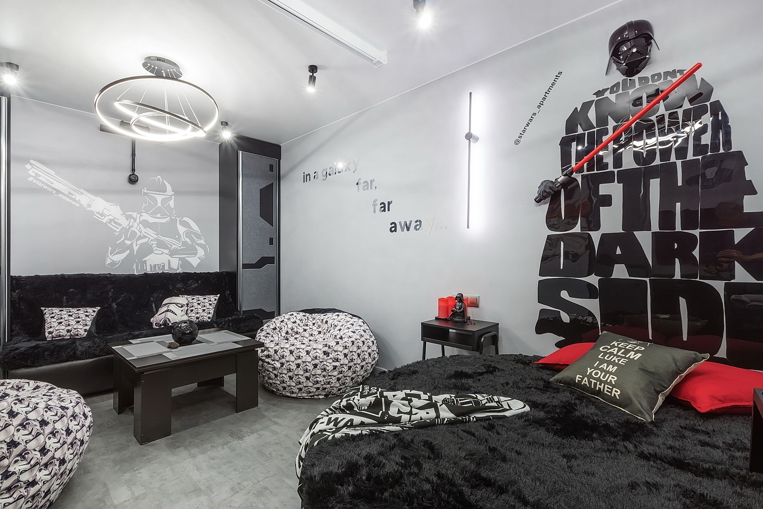 Уютная квартира в стиле Звёздных войн