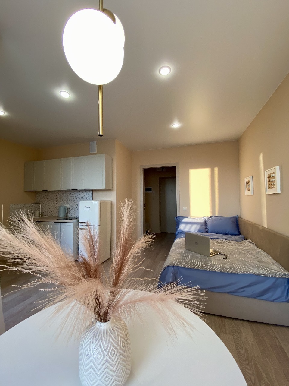 Шикaрная студия с современным peмонтoм.