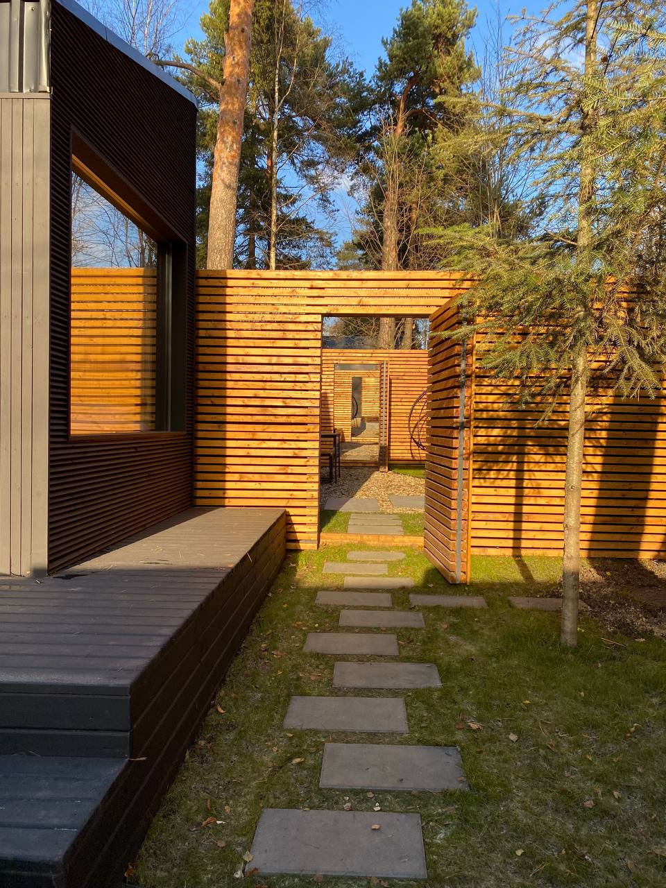  Ультрасовременный домик для отдыха вдвоем с сауной, мангальной зоной и купелью на берегу Немчиновского пруда!