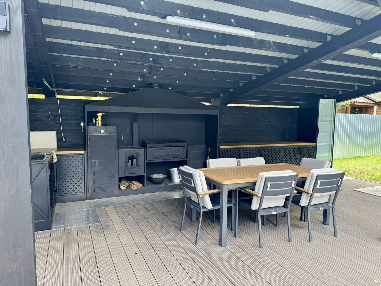 ДубльДом «DreamDom» 120 м² с летним бассеином