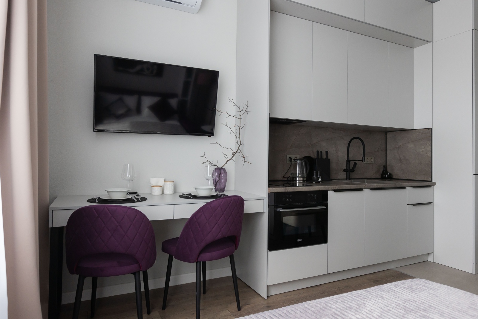 Уютная студия на Серебрякова