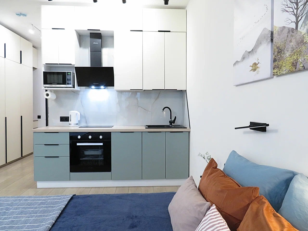 Уютные апартаменты в корпусе Стокгольм