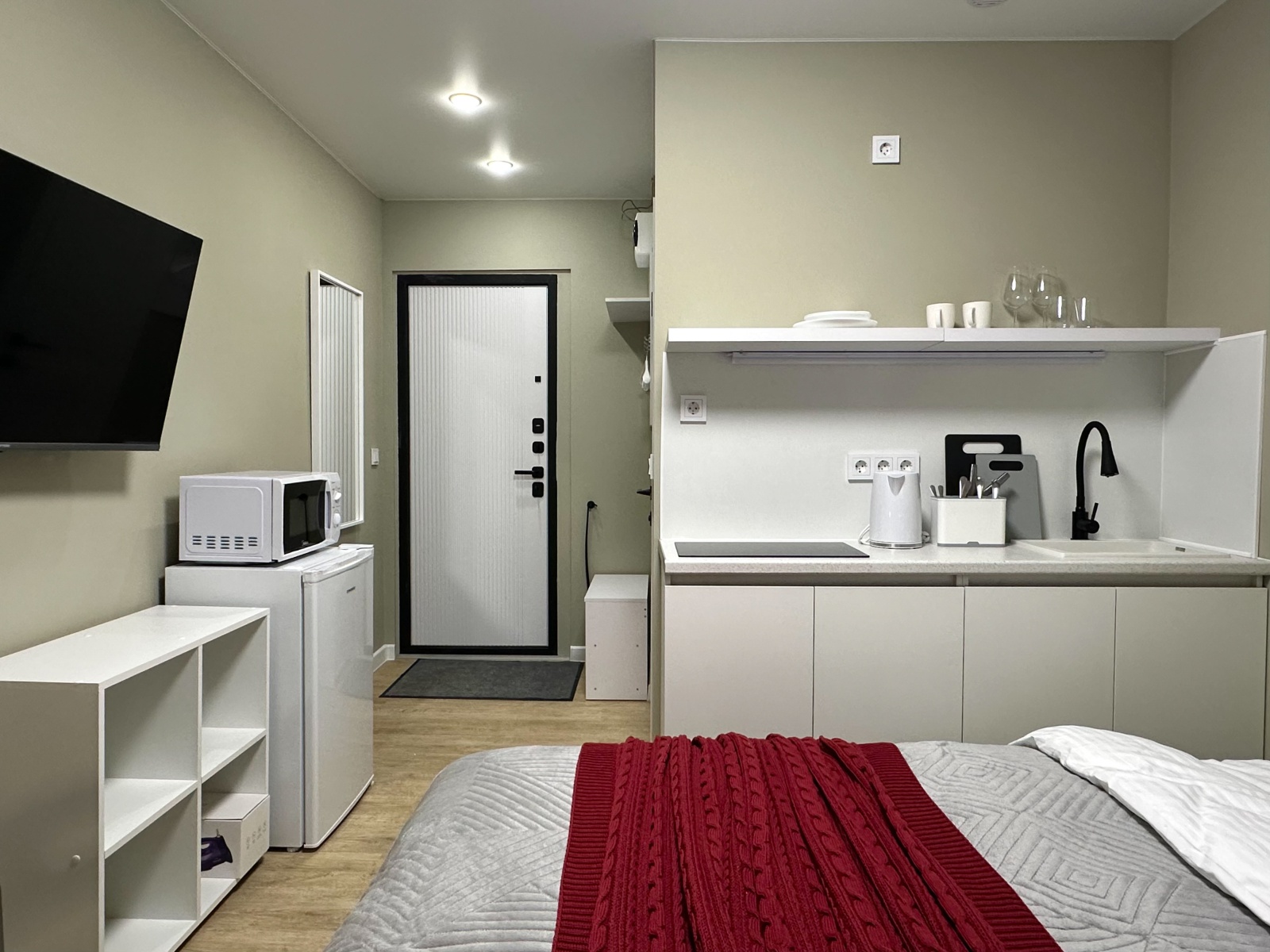 Уютная студия На Дубининской