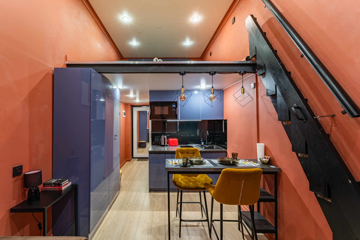 Двухуровневая студия на Зюзино 