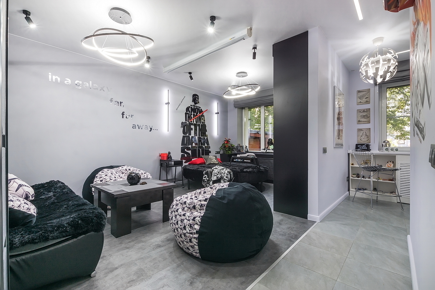 Уютная квартира в стиле Звёздных войн