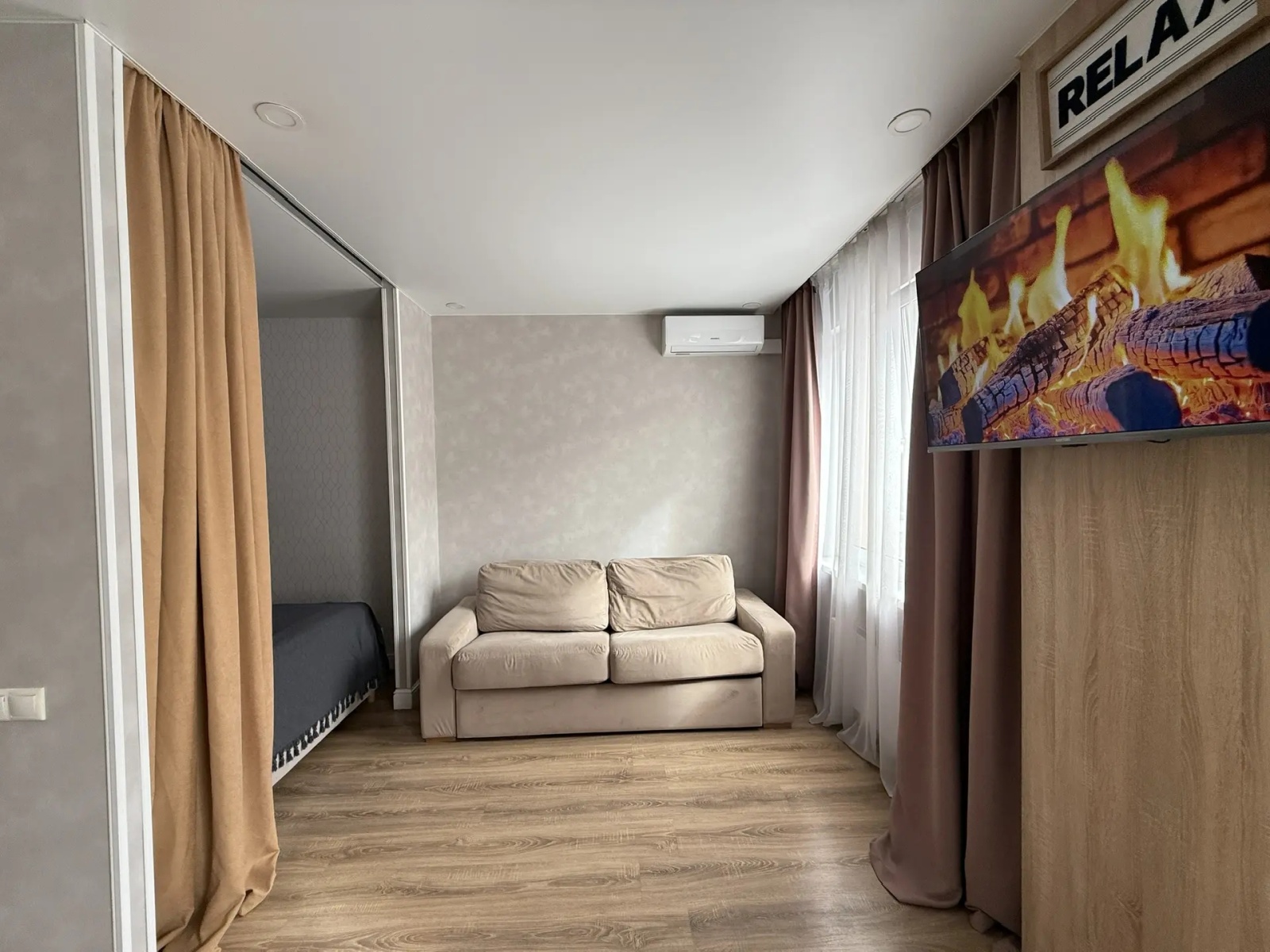 Уютная студия в Лопатино