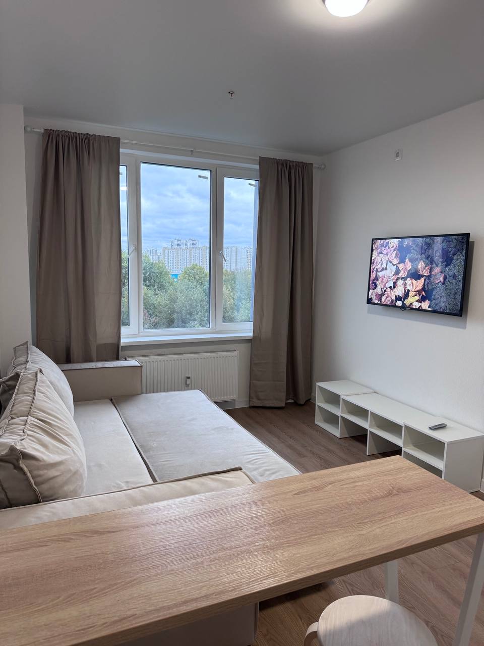 Уютная студия в новом ЖК Перец