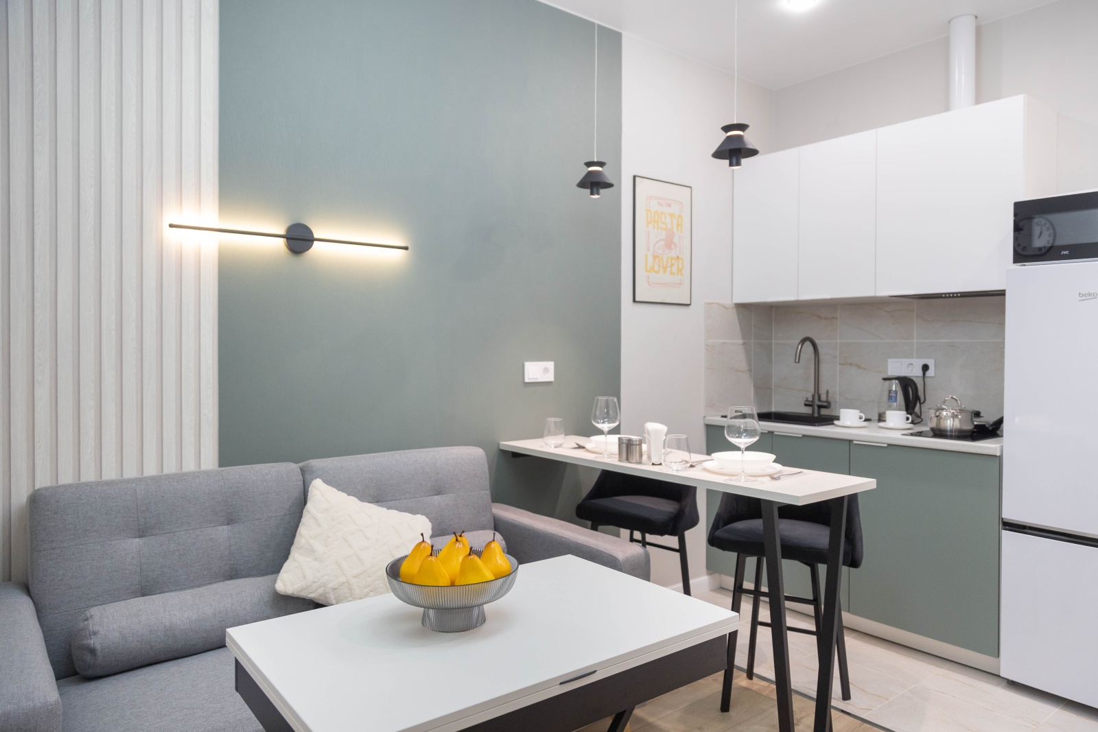 Уютная студия на Стремянном переулке