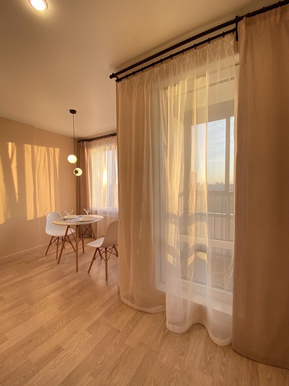 Шикaрная студия с современным peмонтoм.