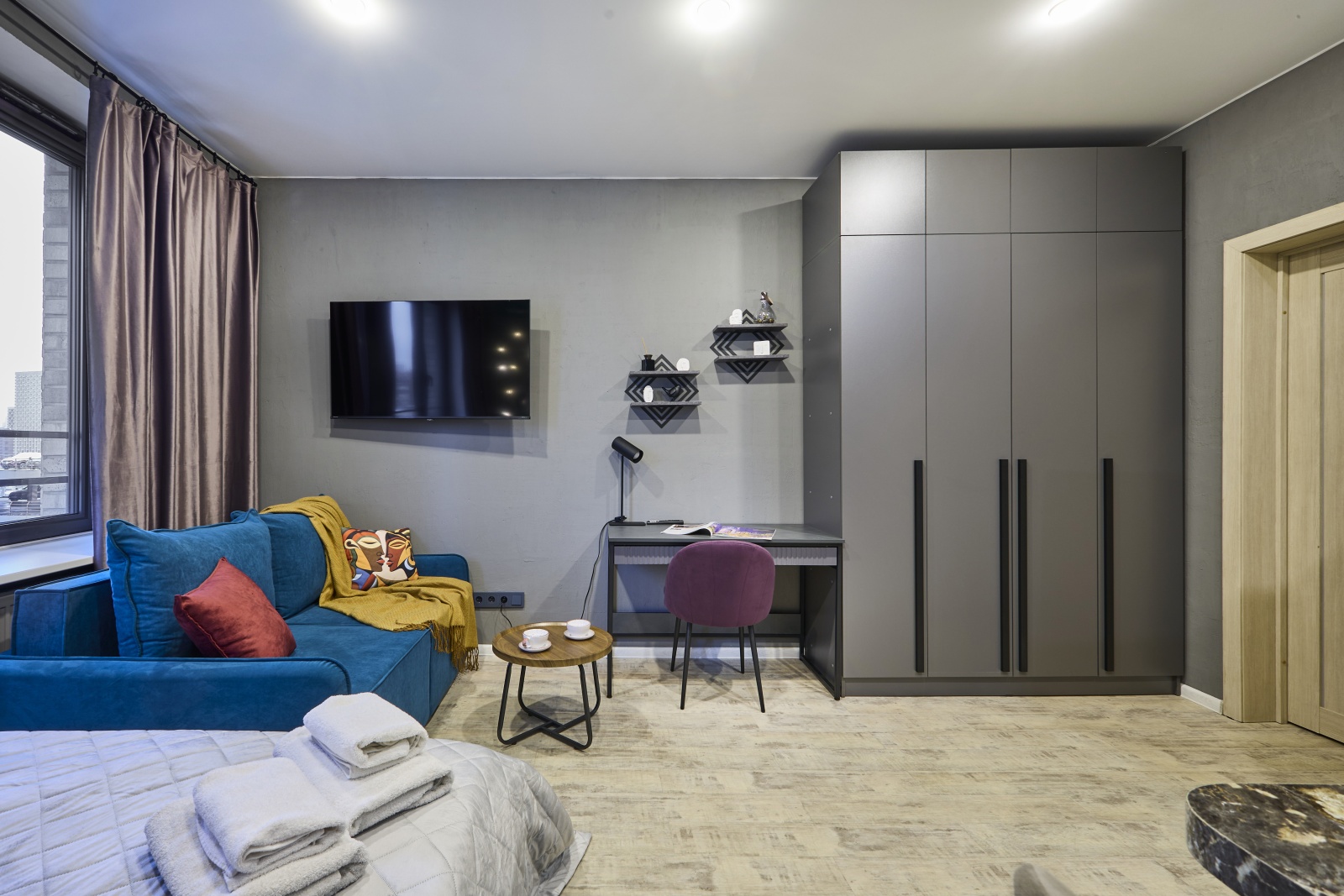 Апартамент Emerald Suite в ЖК Савёловский сити