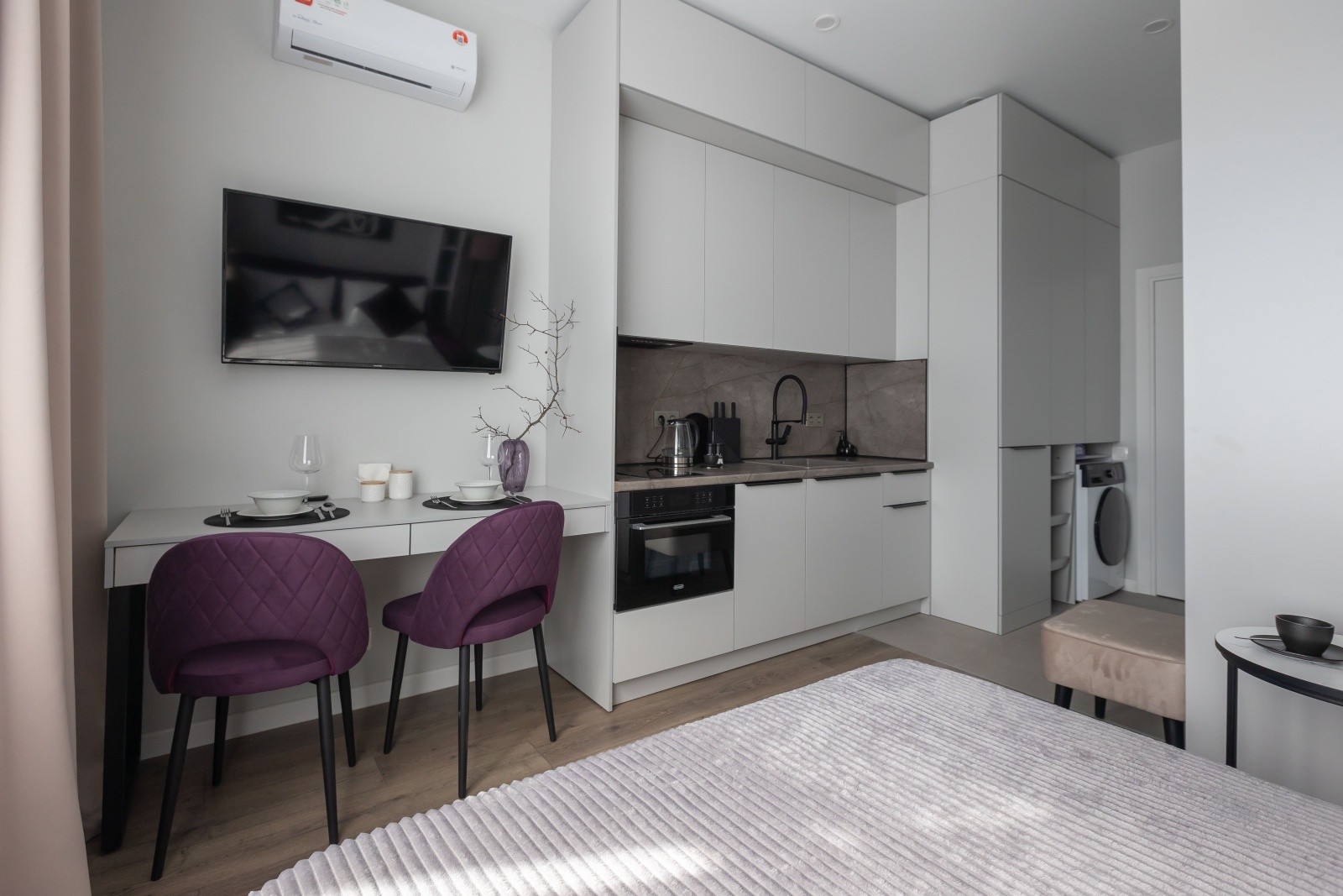 Уютная студия на Серебрякова