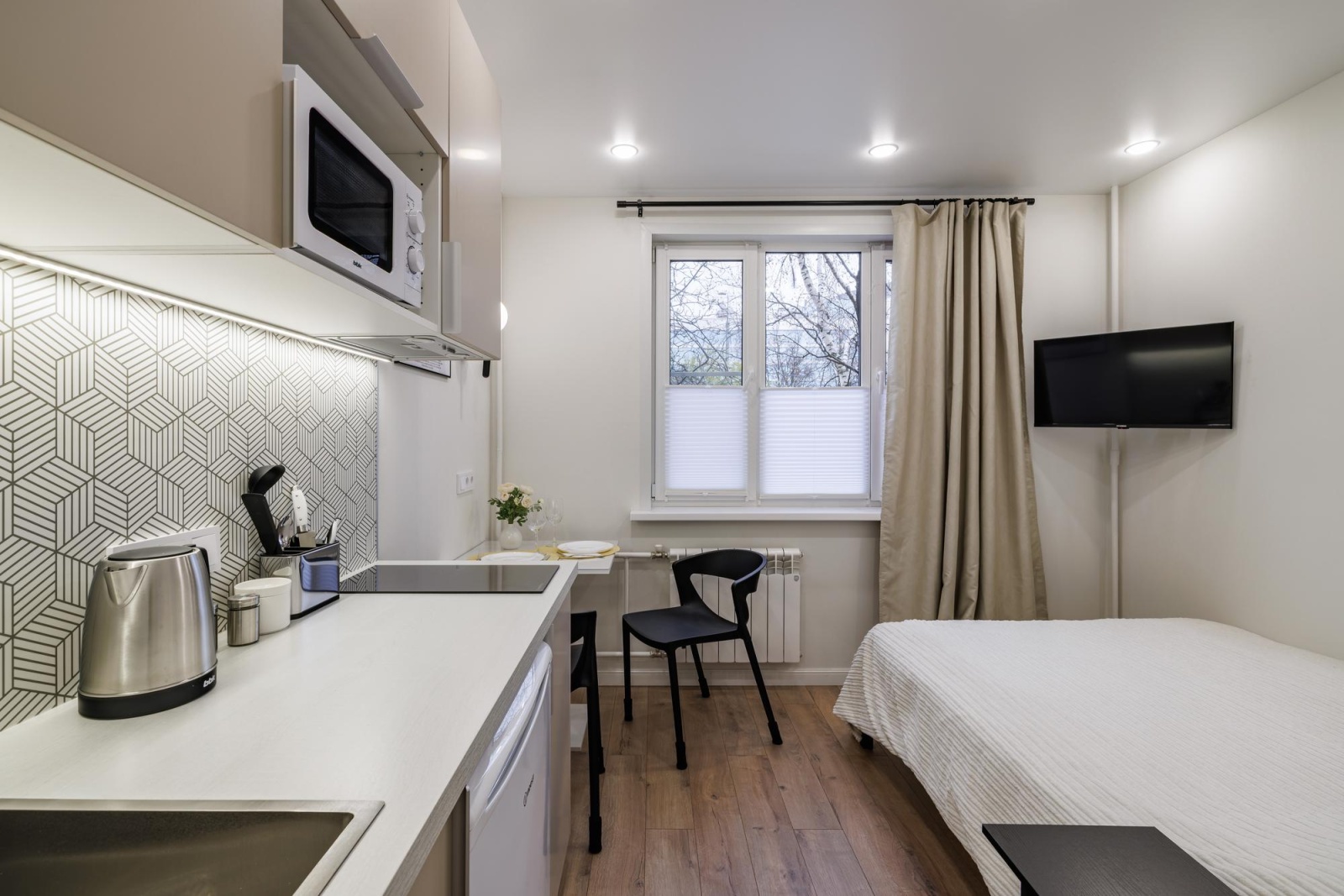 Уютная студия на Днепропетровской