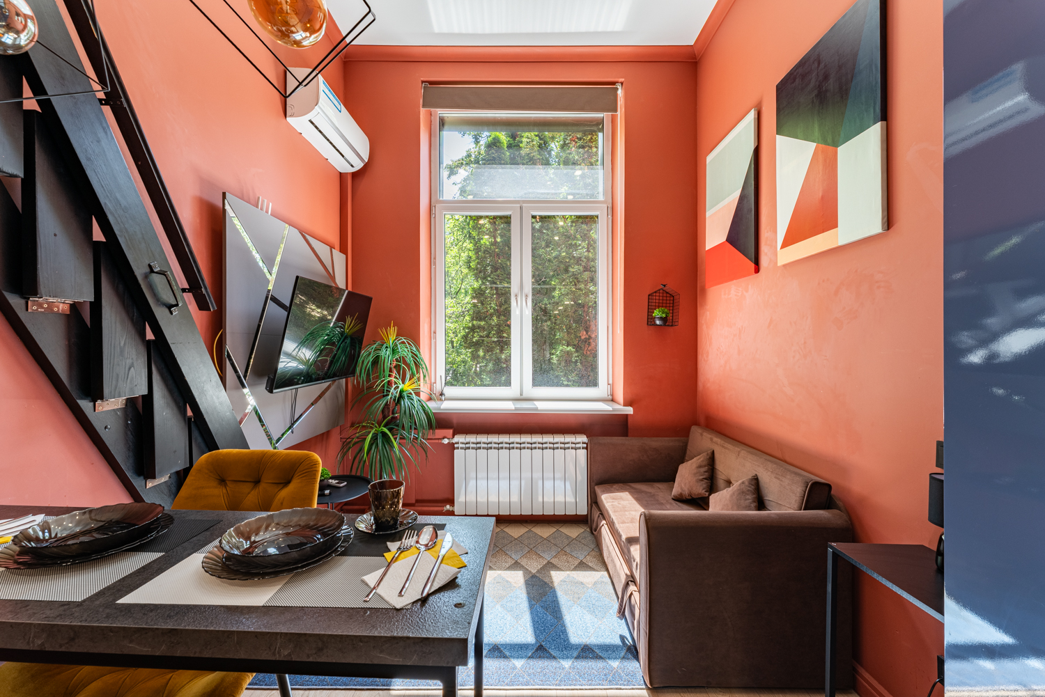 Двухуровневая студия на Зюзино 