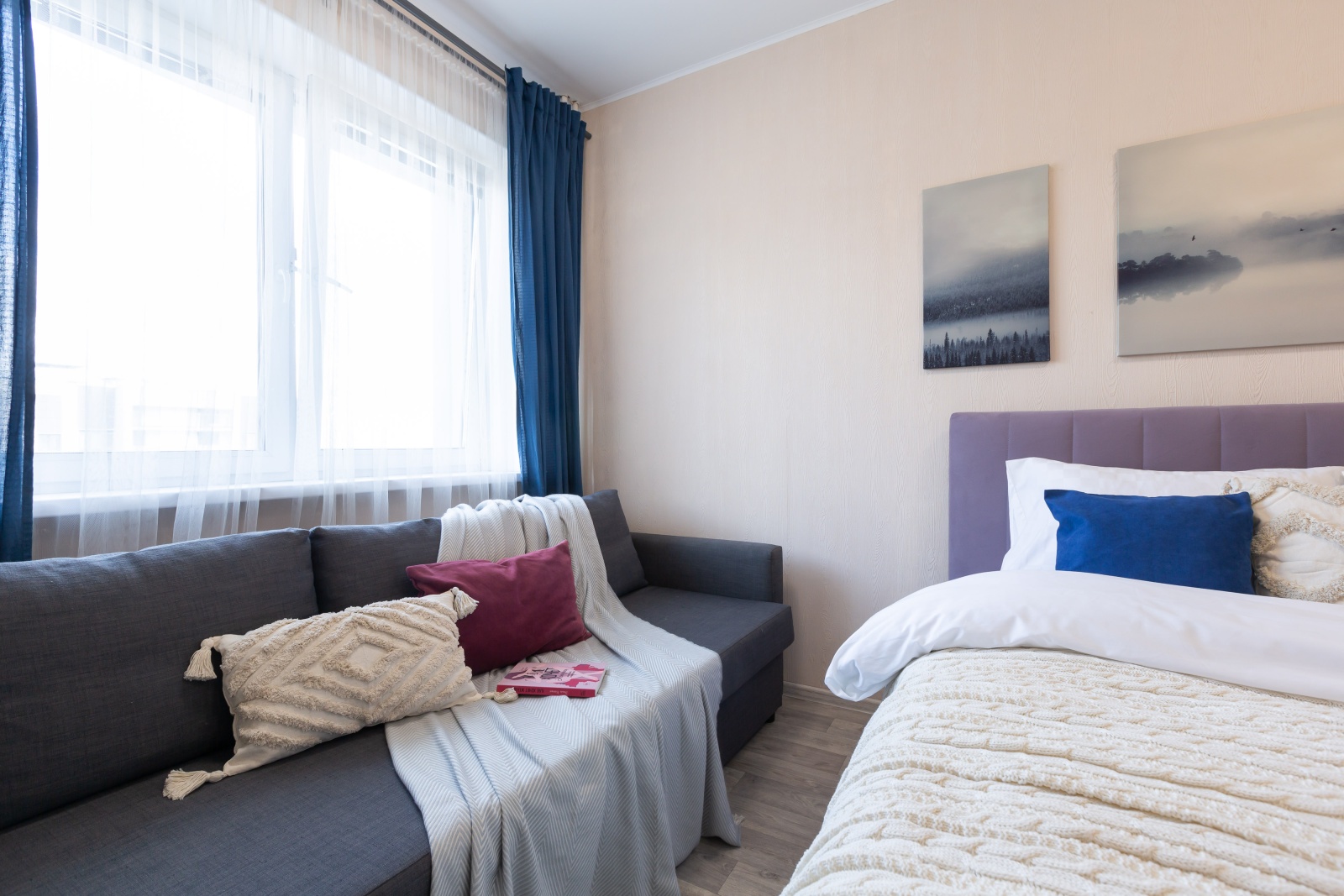 Life Apartments Дизайнерская 1-к квартира на 16 этаже 