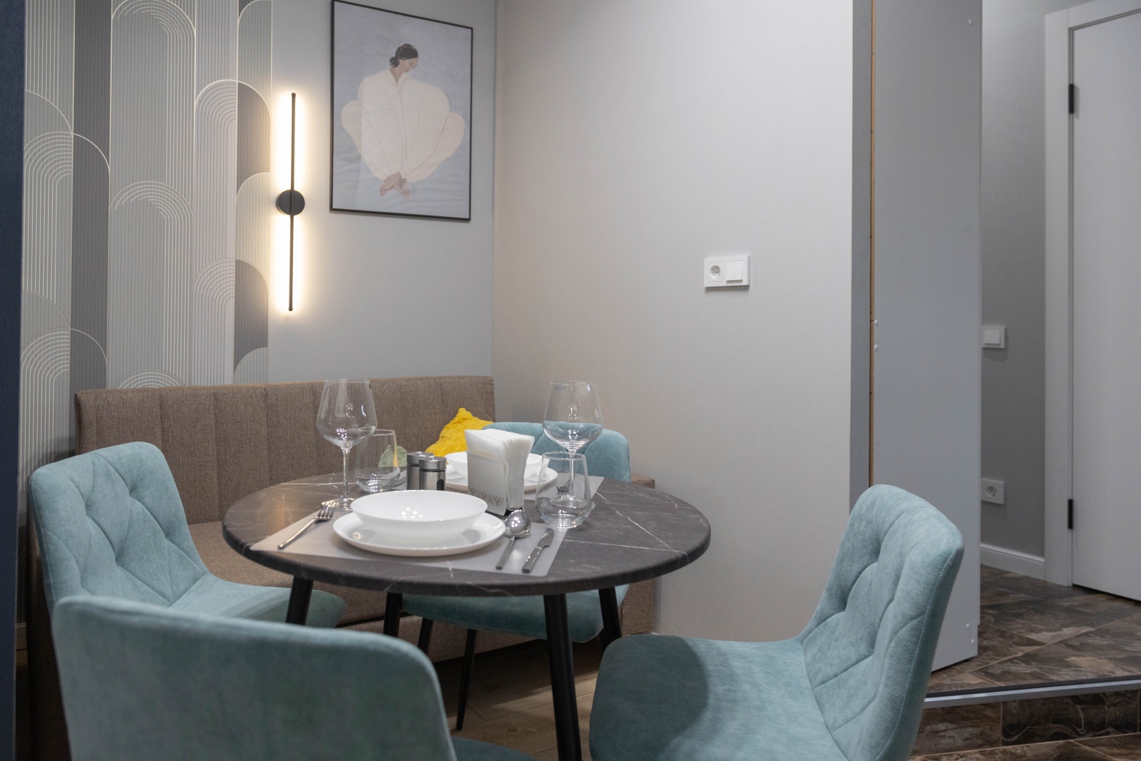 Уютная студия на Стремянном переулке