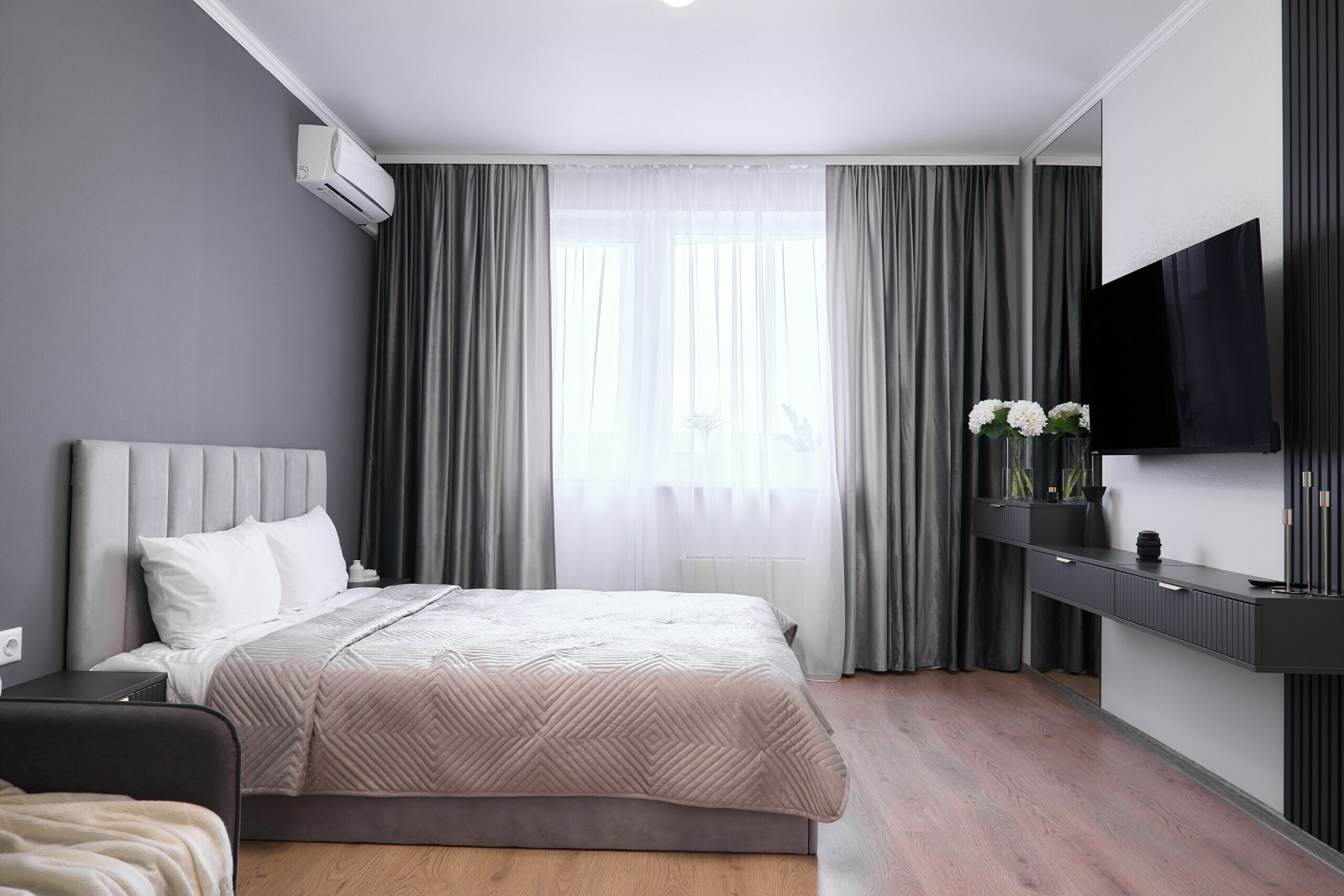 Красивая квартира с дизайнерским ремонтом