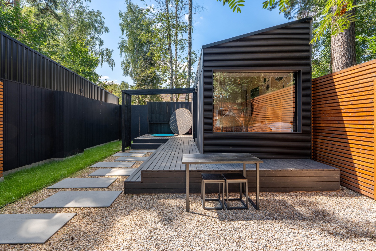 Ультрасовременный домик для отдыха вдвоем с сауной, мангальной зоной и купелью на берегу Немчиновского пруда!