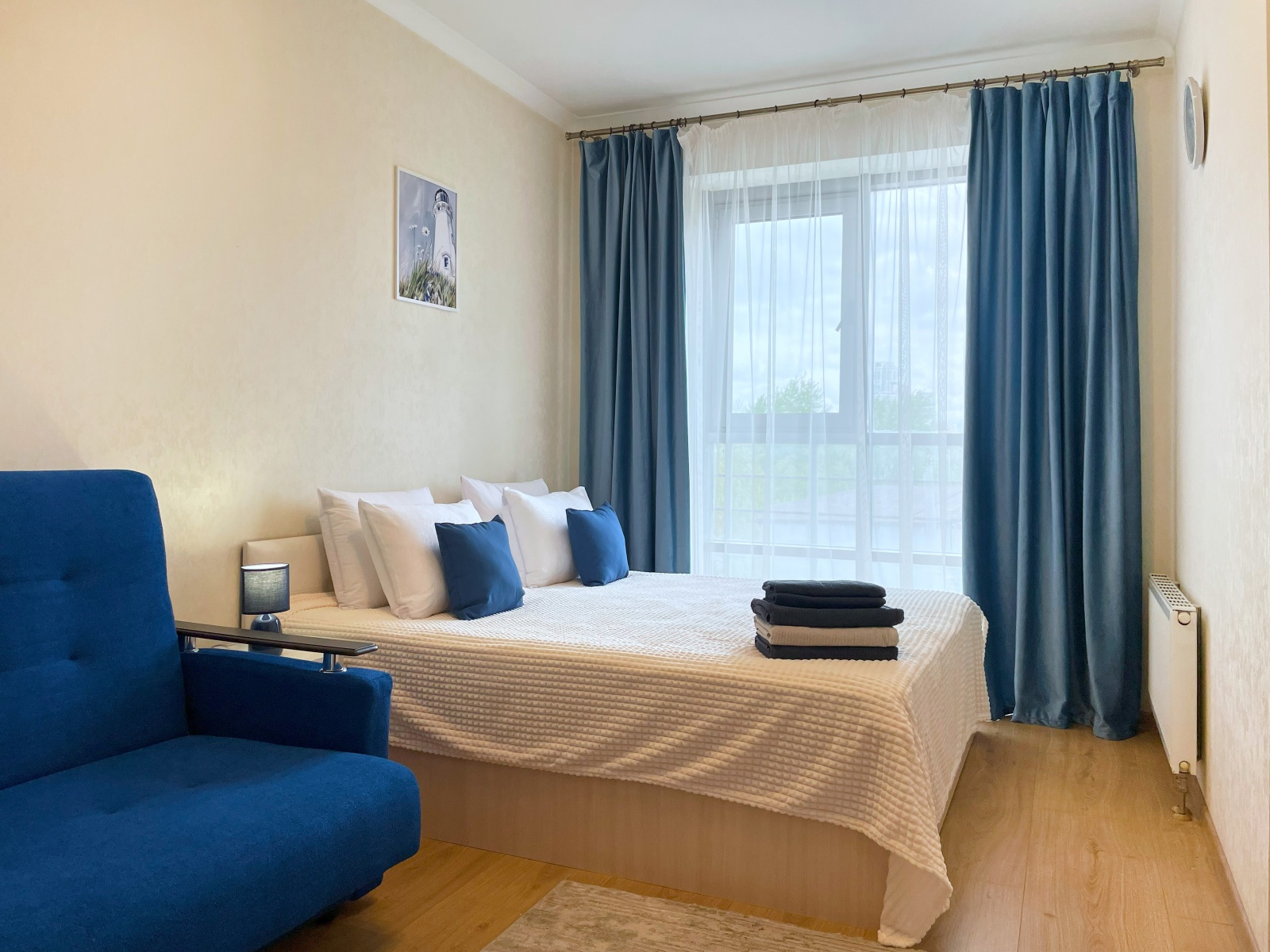 2-к. квартира, 55 м², 4 кровати