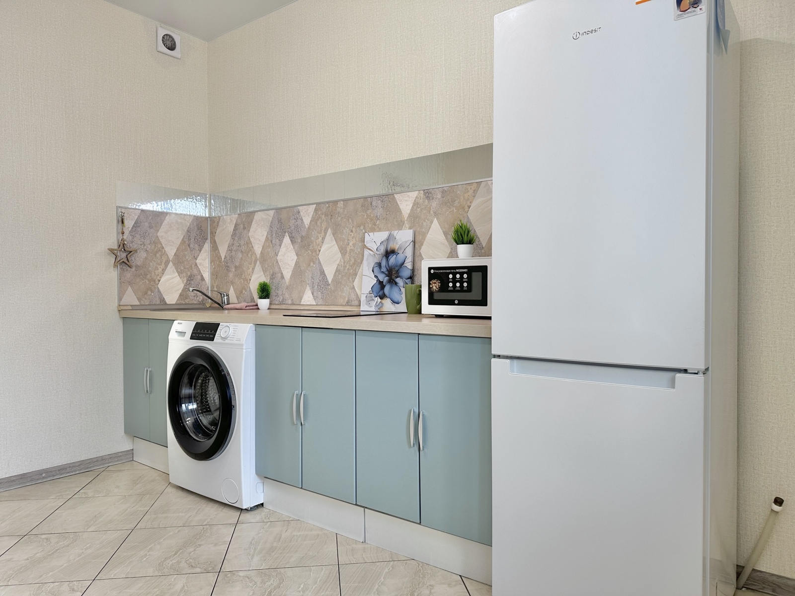 Уютная и стильная 1-комнатная квартира в 2-минутах от метро