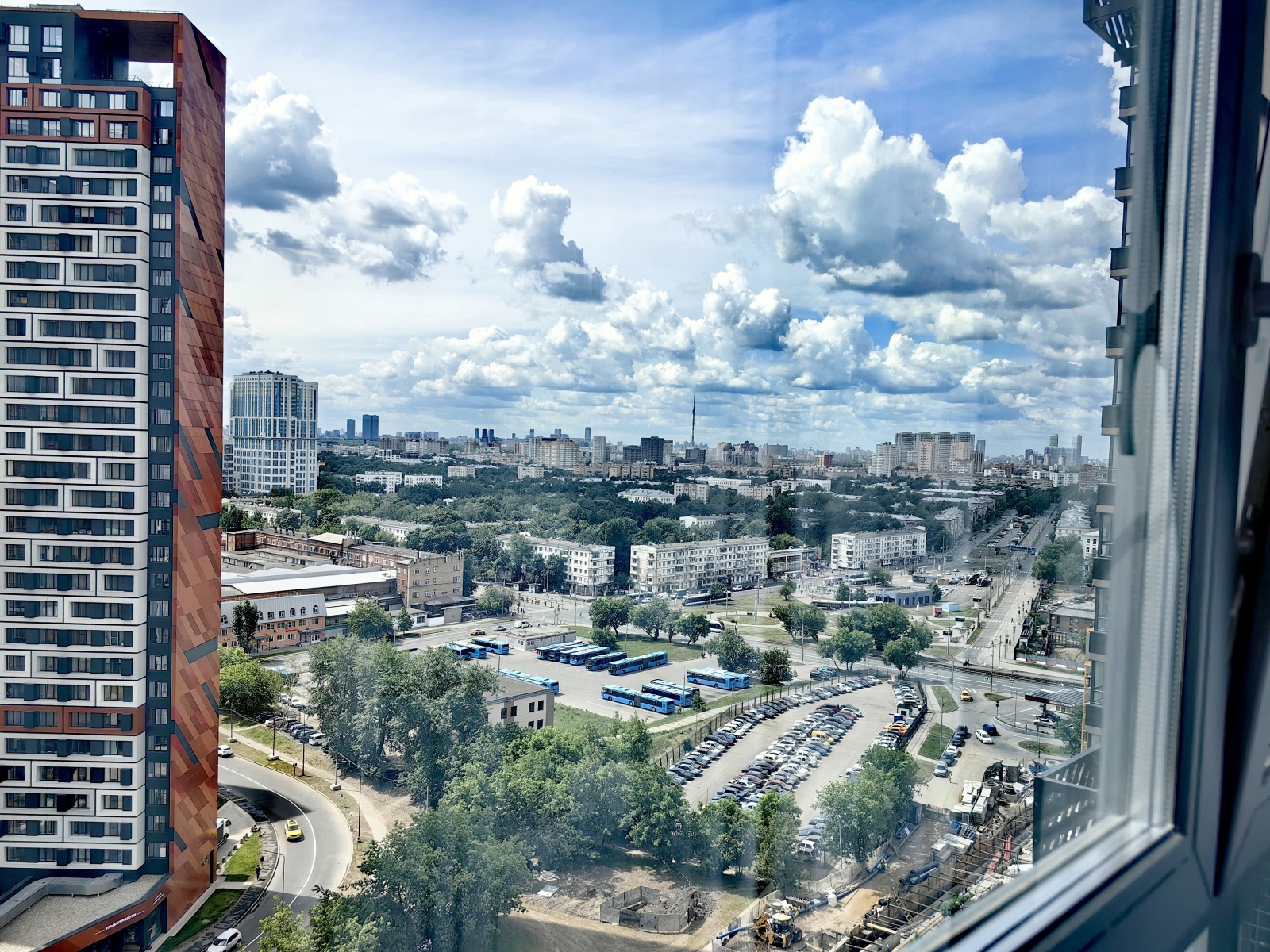 Квартира с видом на Останкинкую башню