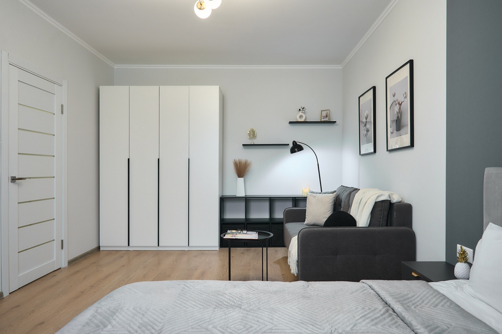 Красивая квартира с дизайнерским ремонтом