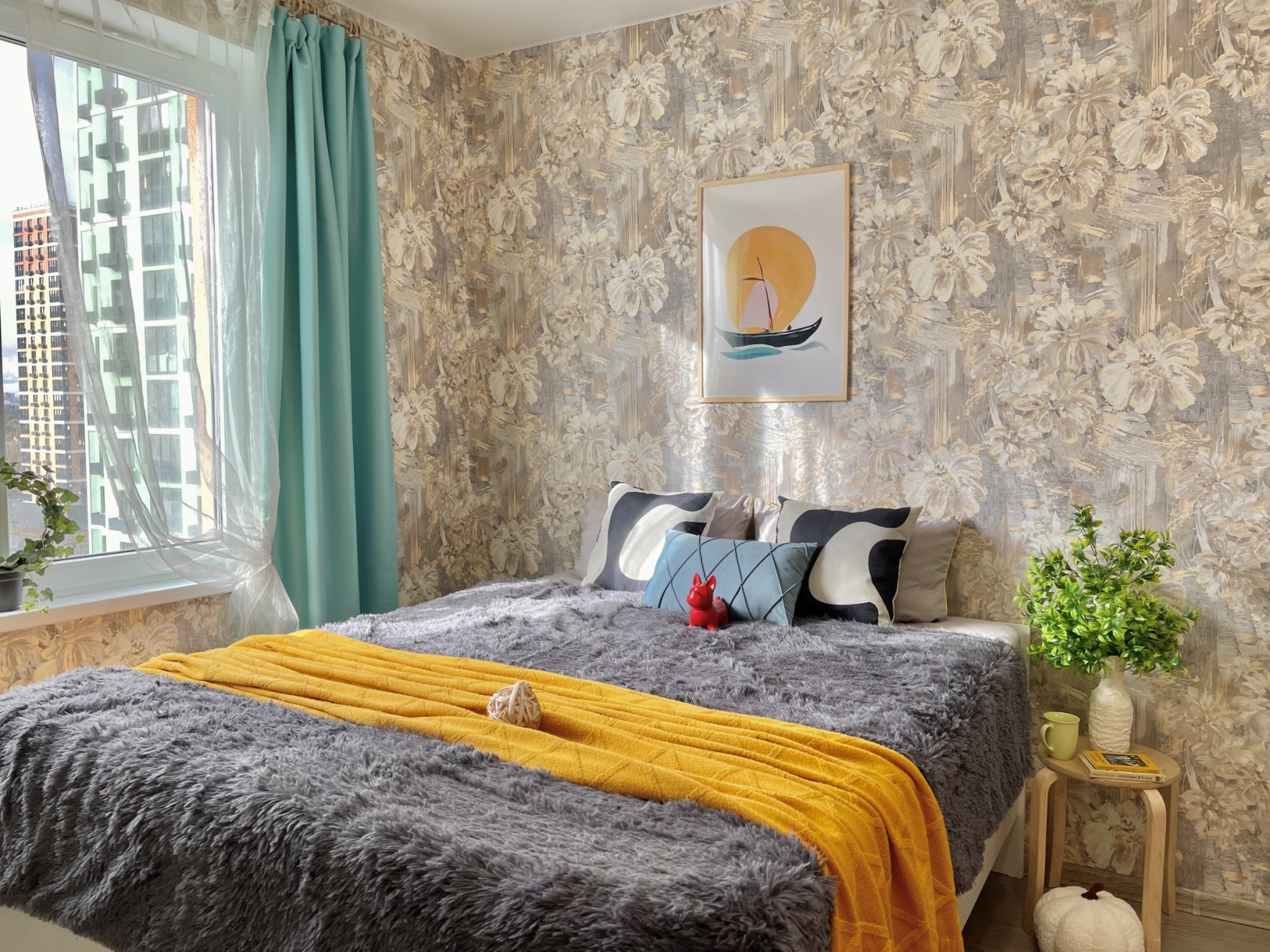 Уютная и стильная 1-комнатная квартира в 2-минутах от метро