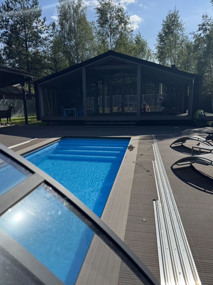 ДубльДом «DreamDom» 120 м² с летним бассеином
