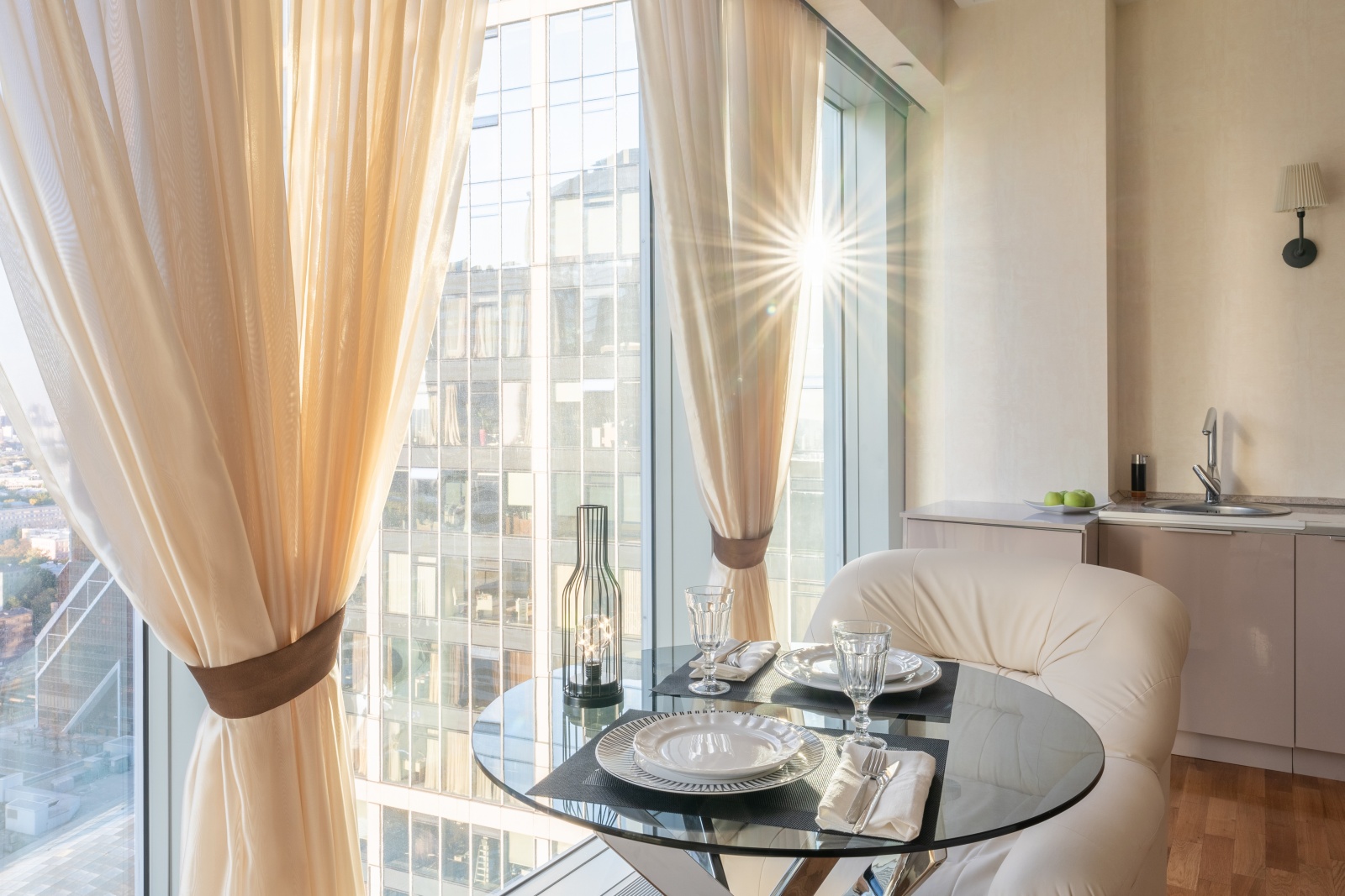 Апартамент с фантастическим видом на Сити