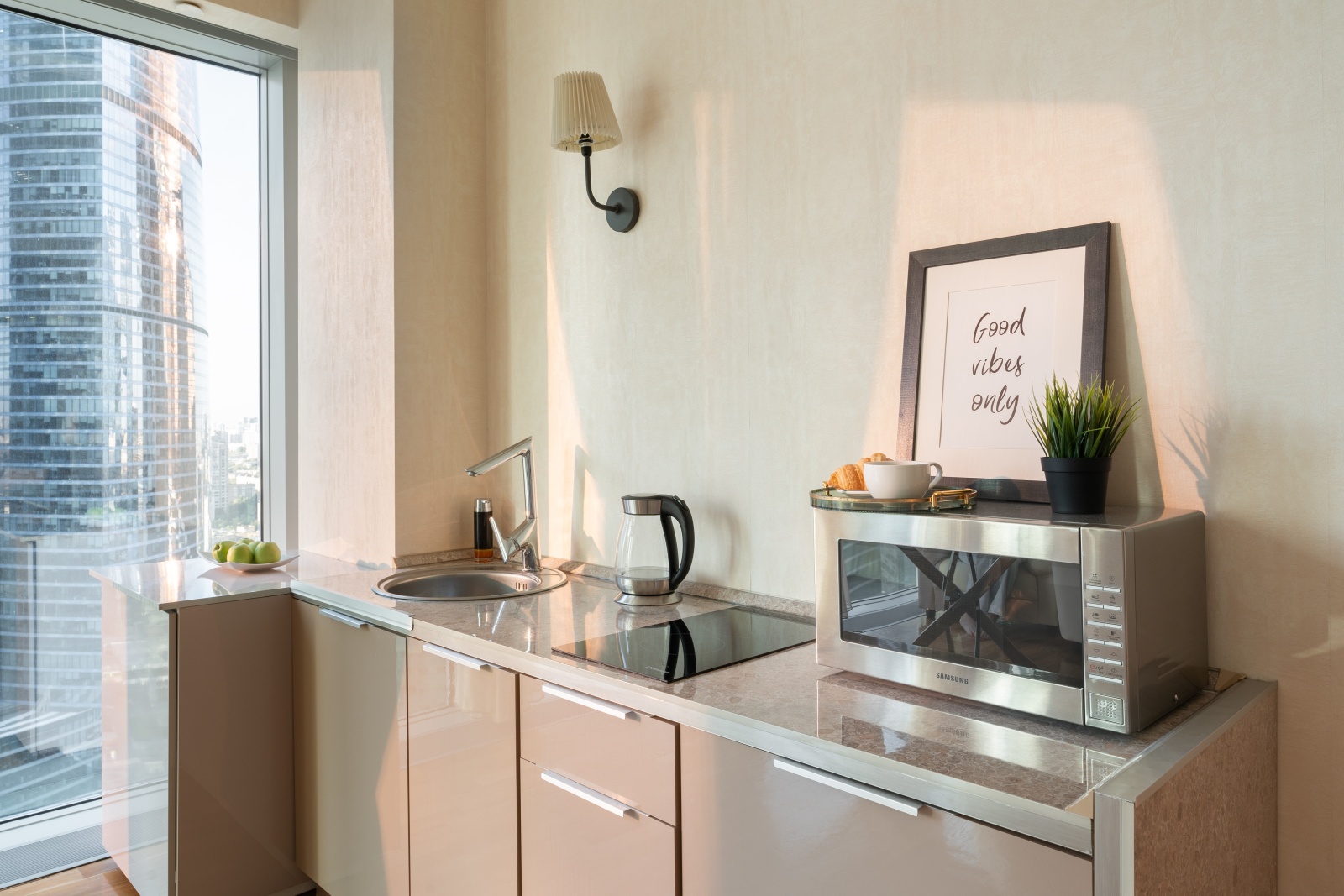 Апартамент с фантастическим видом на Сити