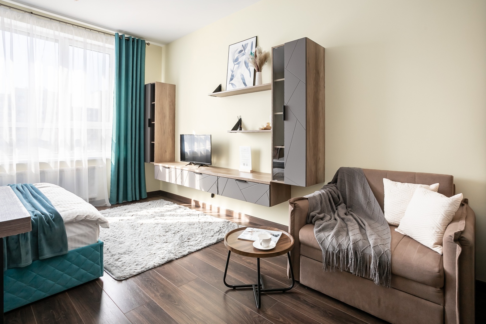 Просторная студия 31м в ЖК Варшавская Life