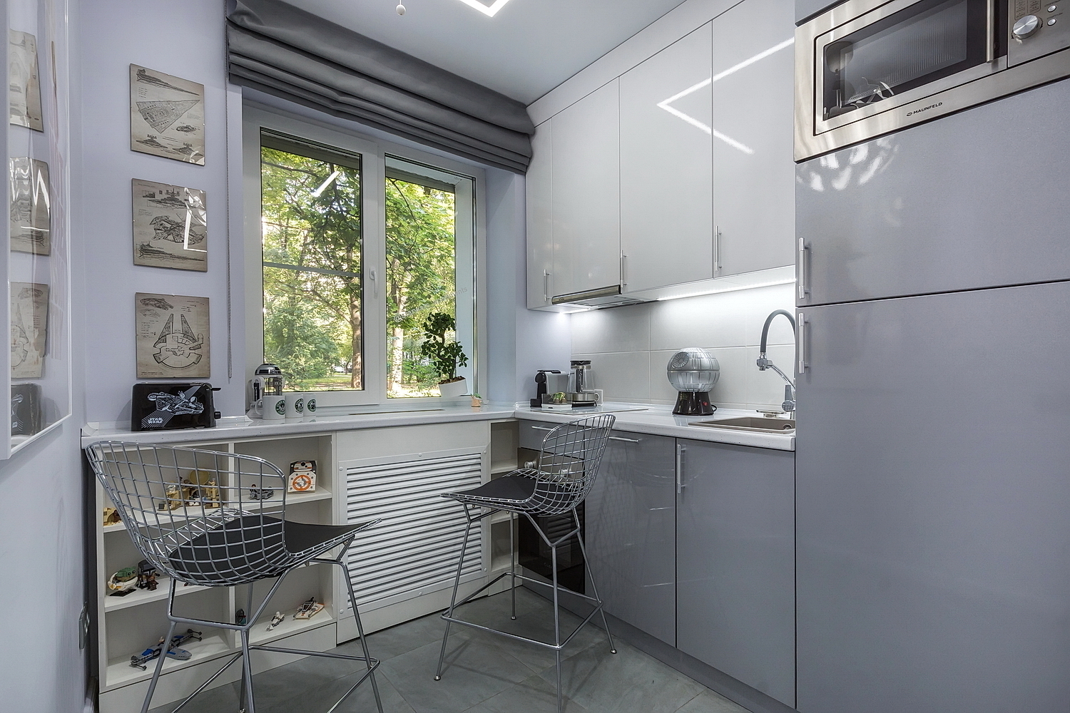 Уютная квартира в стиле Звёздных войн