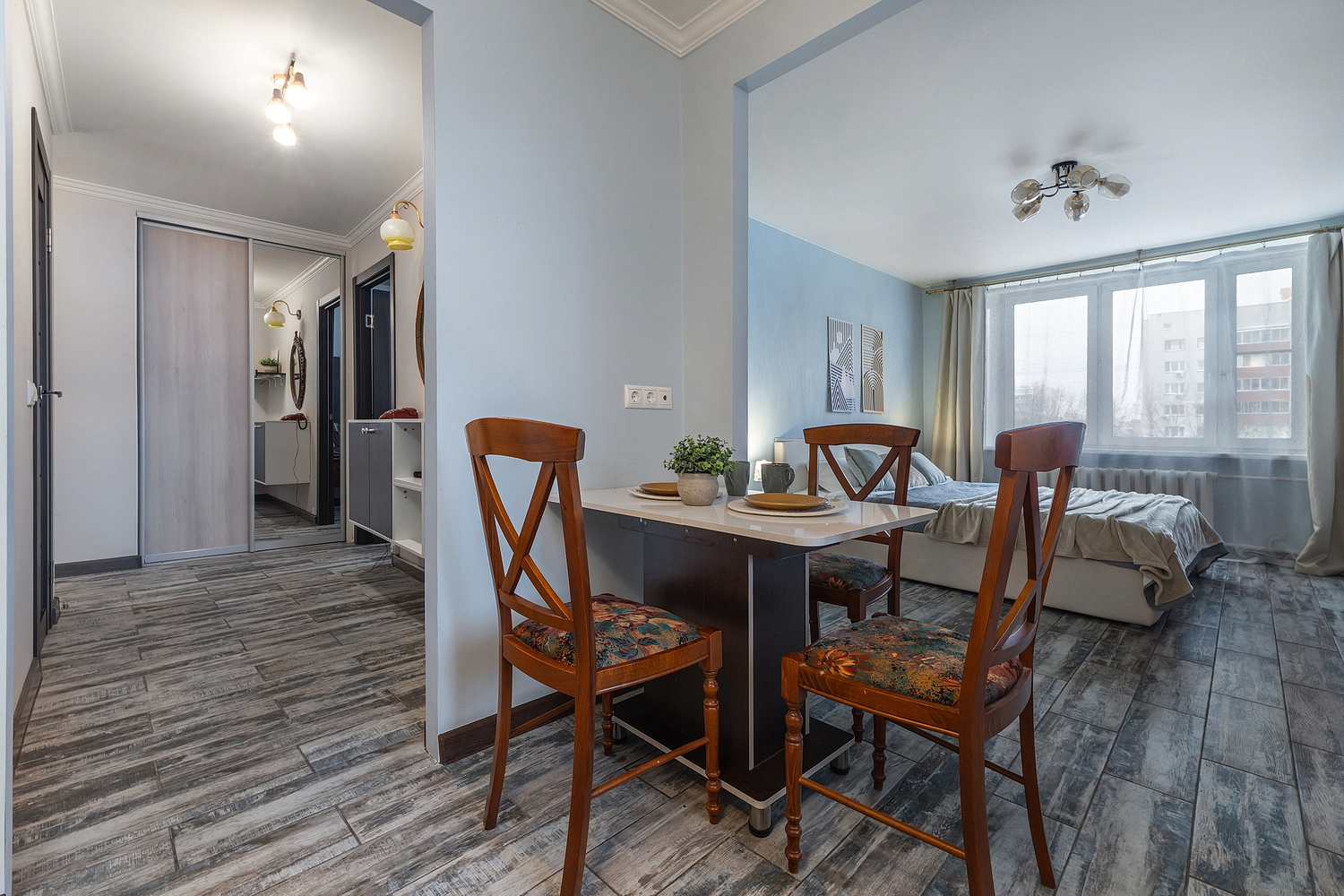  2-комнатная квартира в Измайлово для 3 гостей! 