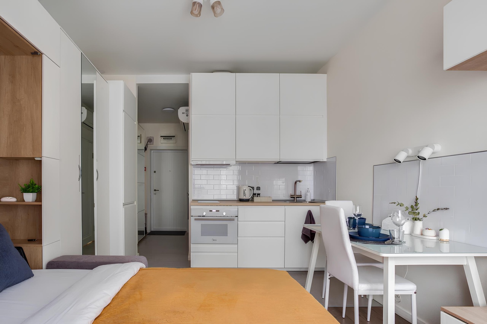 Студия с дизайнерским ремонтом в ЖК бизнес-класса «Лефортово Парк»