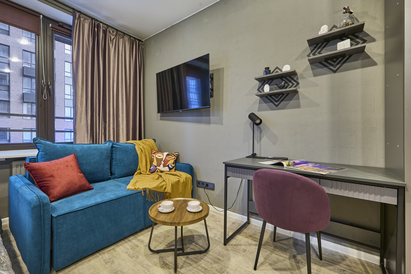 Апартамент Emerald Suite в ЖК Савёловский сити