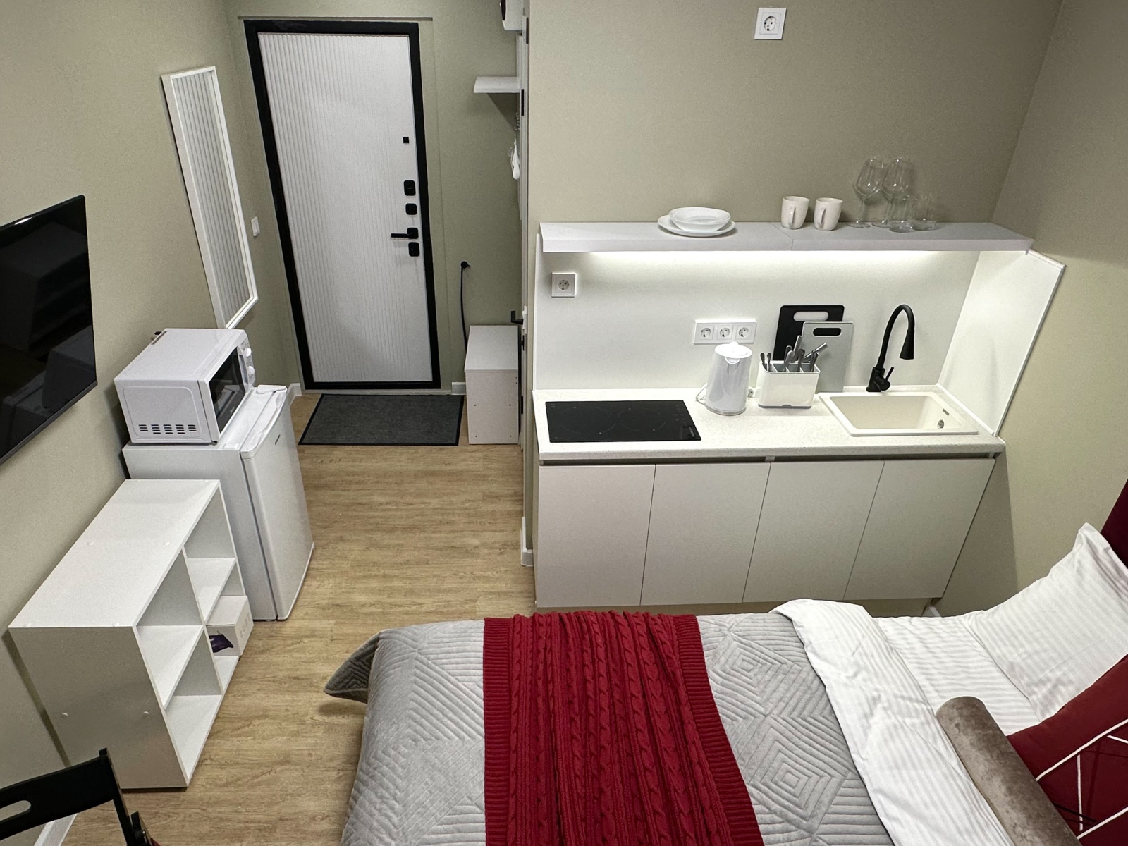 Уютная студия На Дубининской