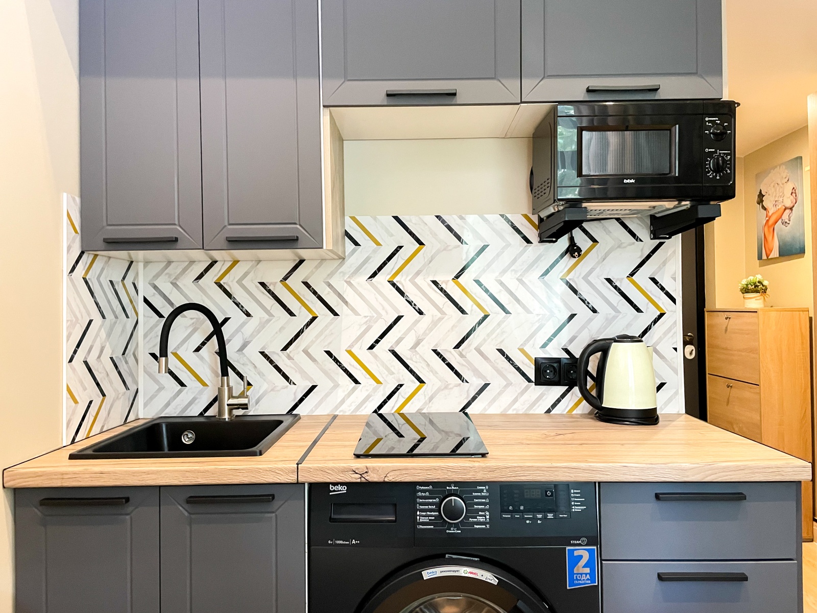 Стильная 2х-уровневая Cтудия рядом с метро Тульская 