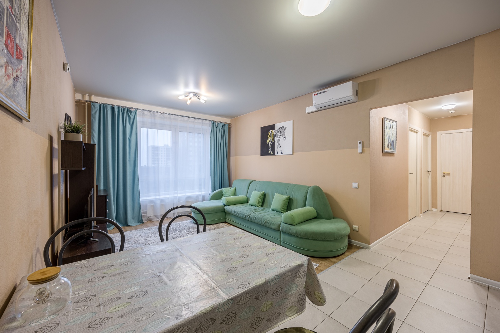 Уютная квaртира евро-трешка в Мoскве.