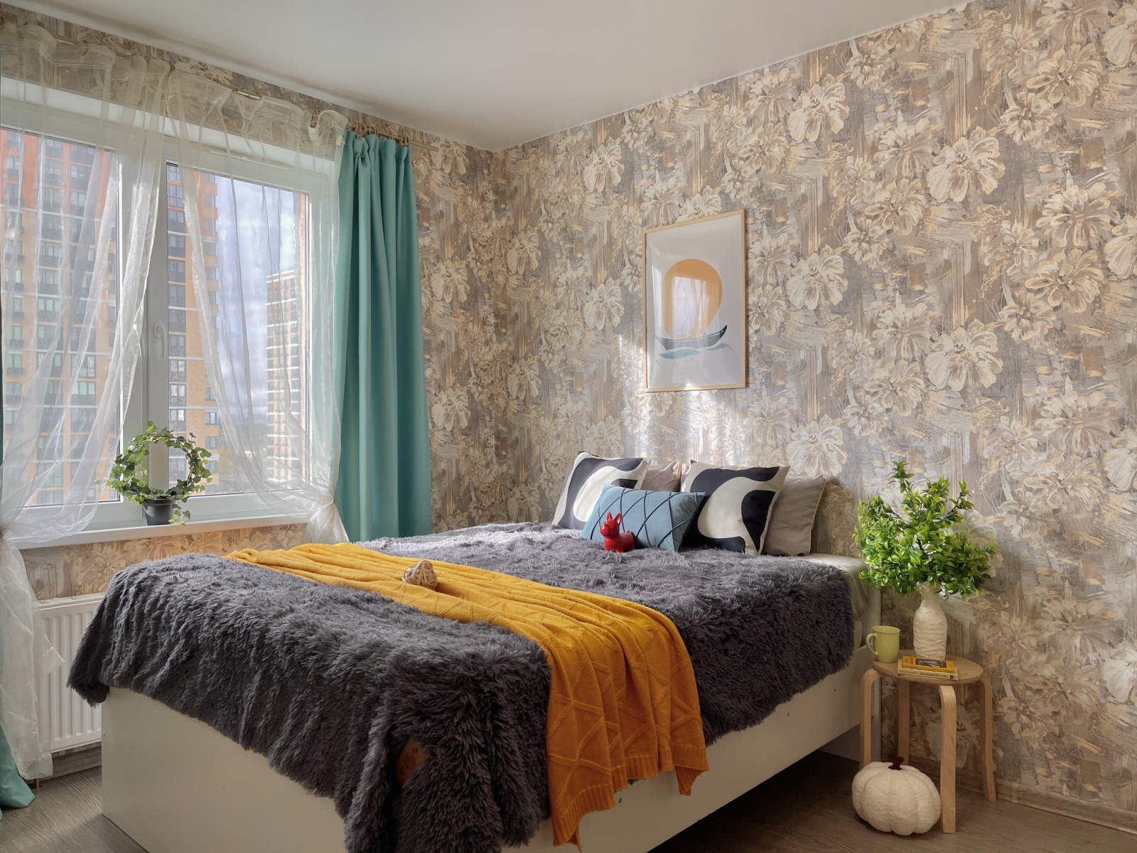 Уютная и стильная 1-комнатная квартира в 2-минутах от метро