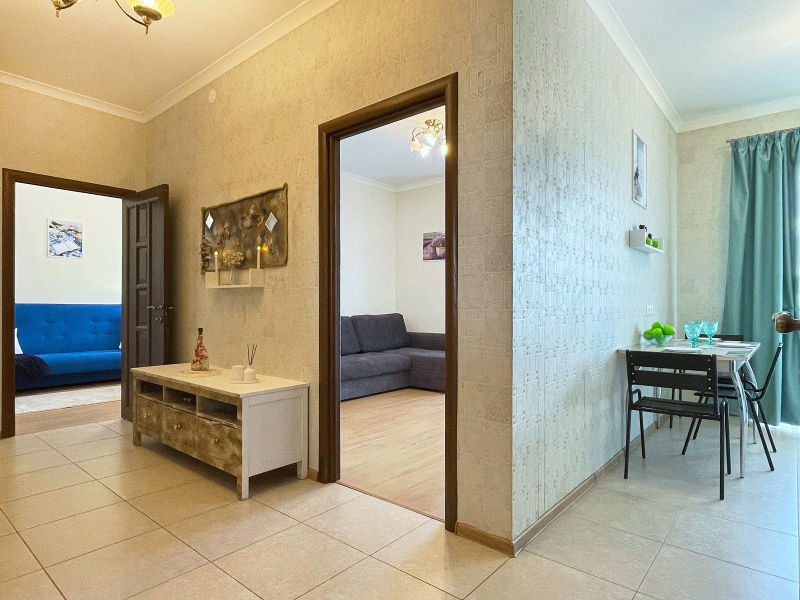 2-к. квартира, 55 м², 4 кровати