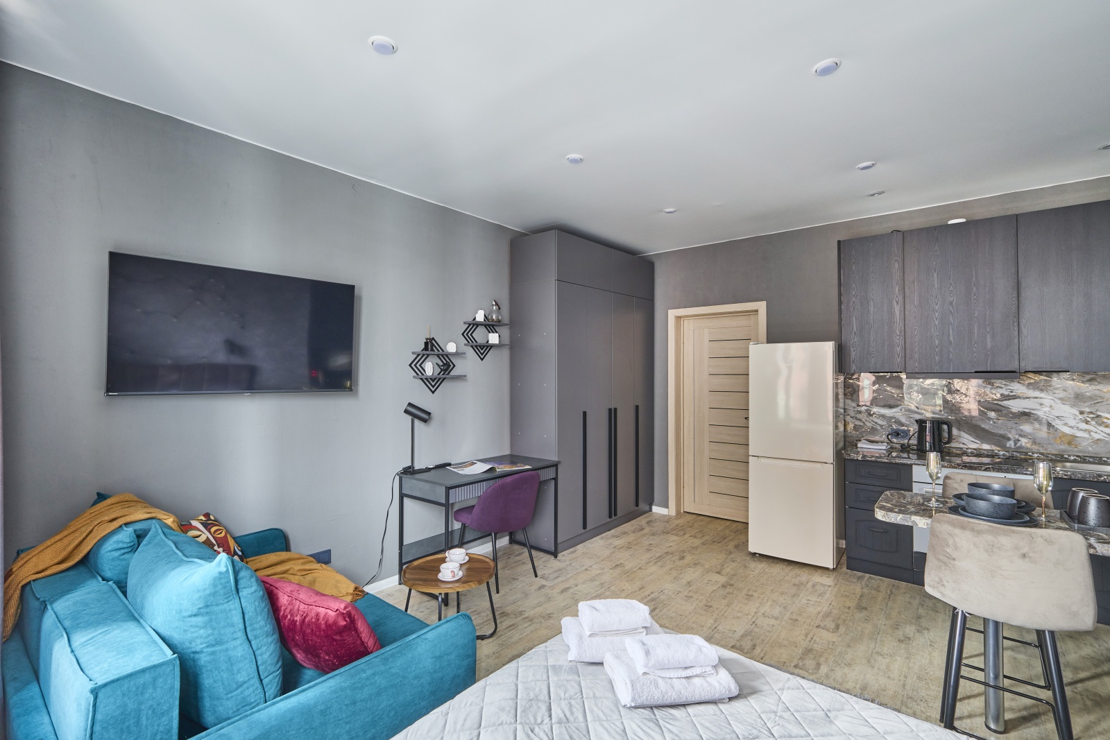 Апартамент Emerald Suite в ЖК Савёловский сити