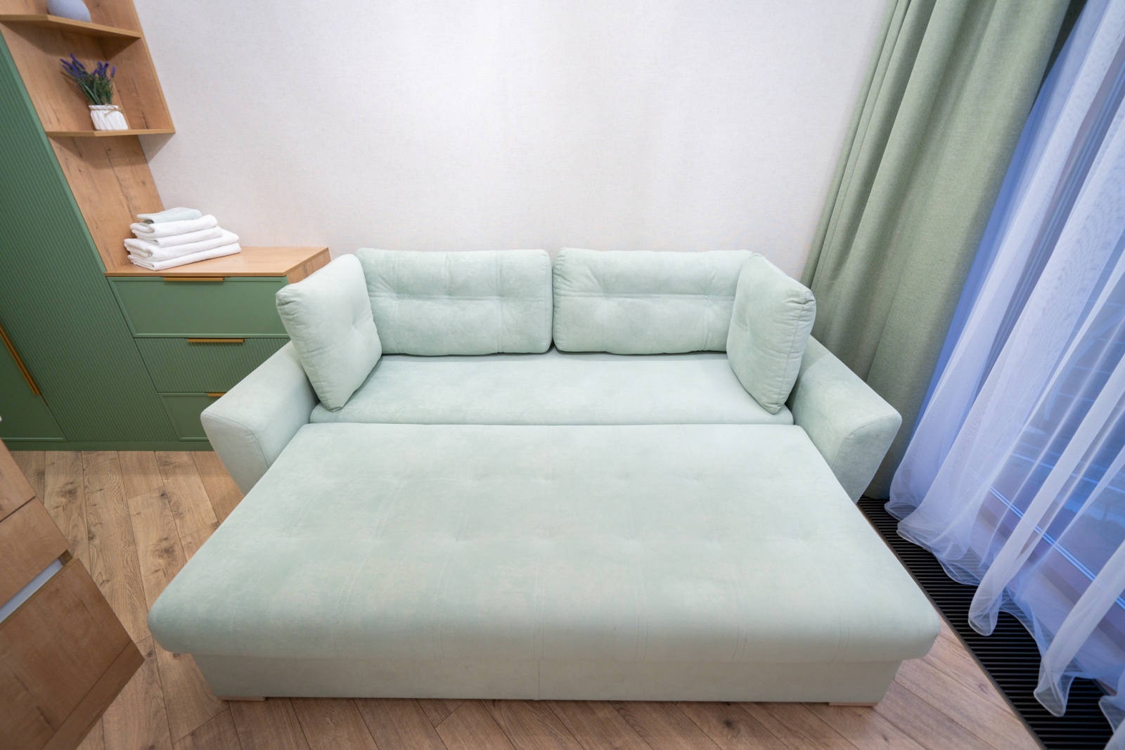 Квартира-студия с завораживающим видом на старую Москву