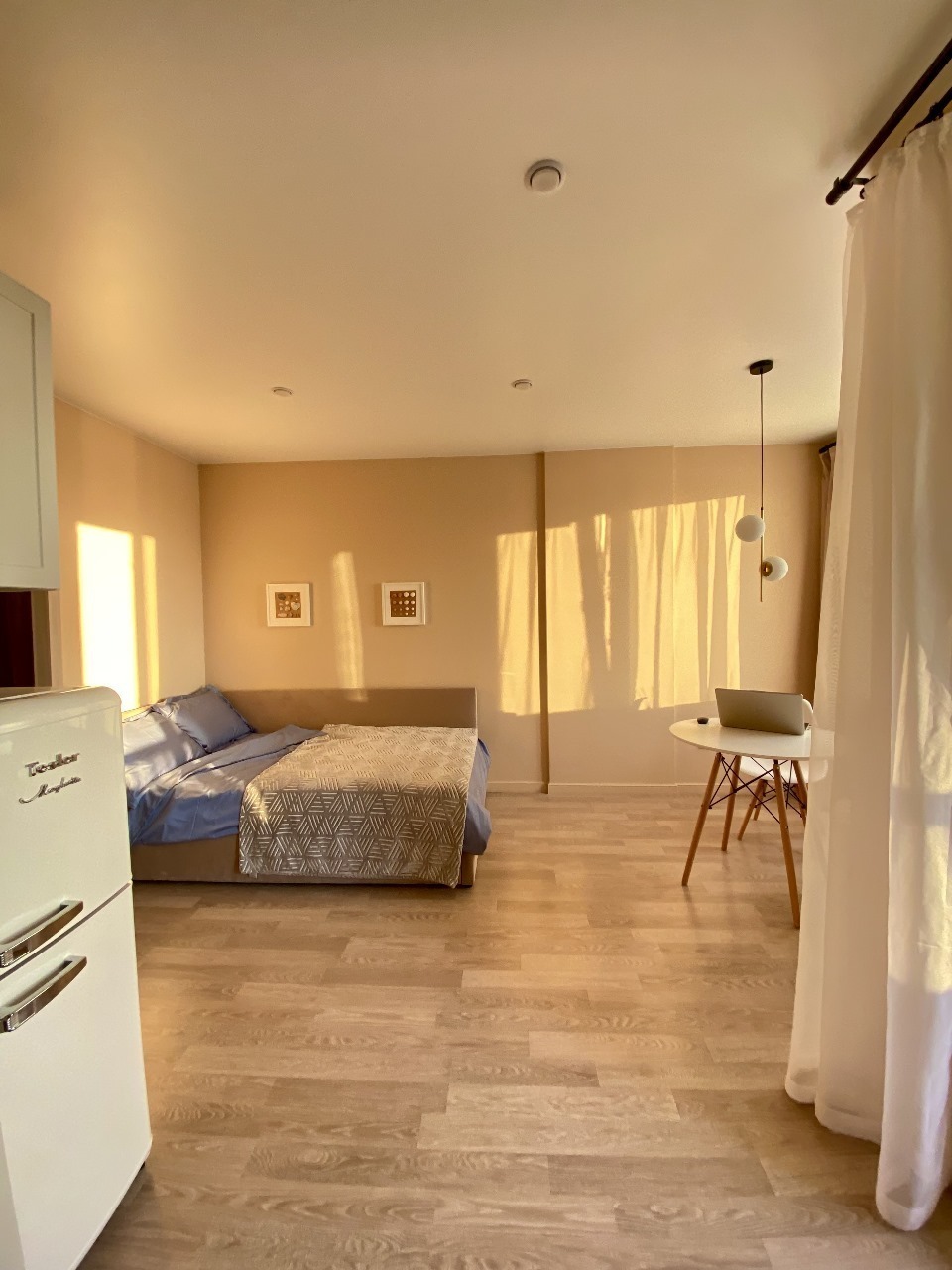 Шикaрная студия с современным peмонтoм.