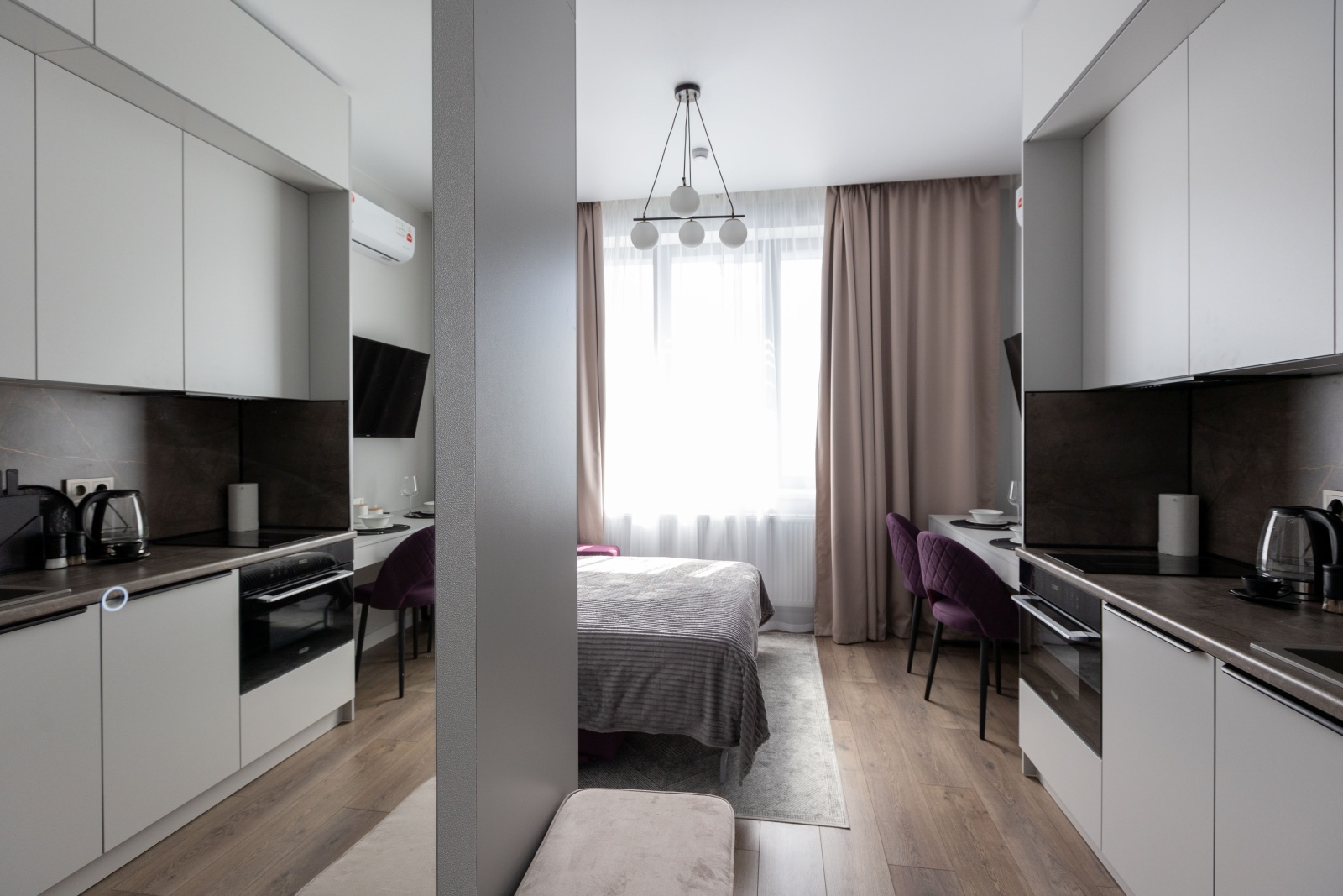 Уютная студия на Серебрякова