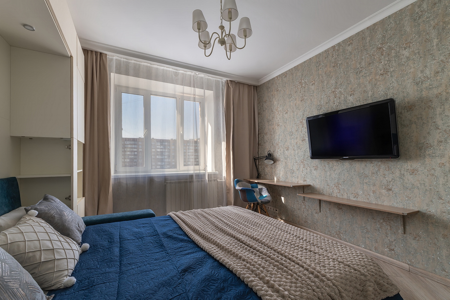 Уютная 1-комнатная квартира с кондиционером в центре у м. Серпуховская. 