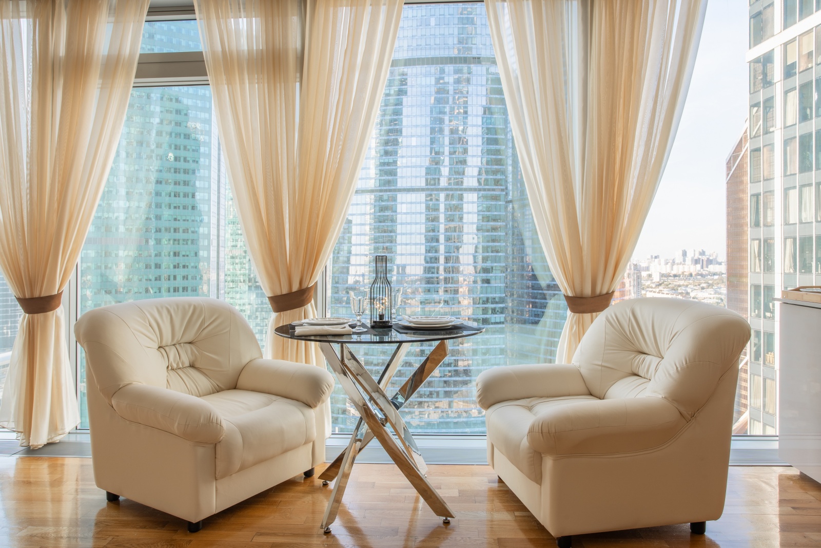 Апартамент с фантастическим видом на Сити