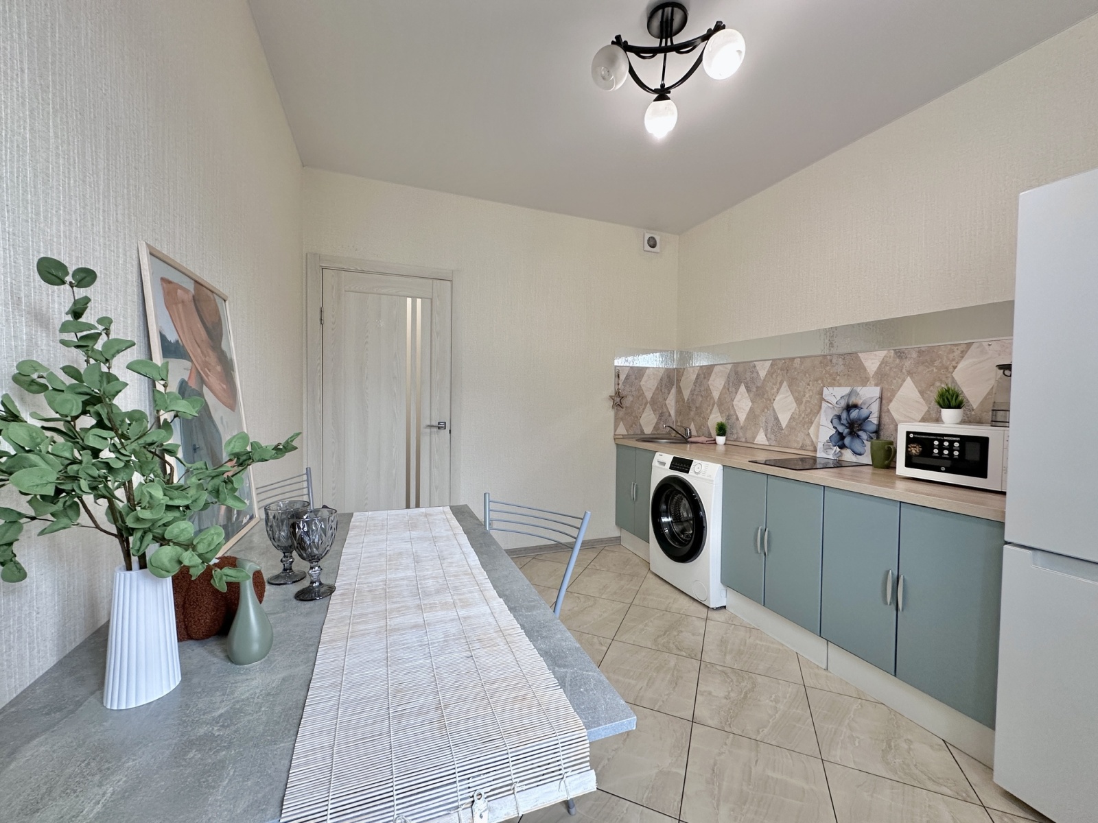 Уютная и стильная 1-комнатная квартира в 2-минутах от метро