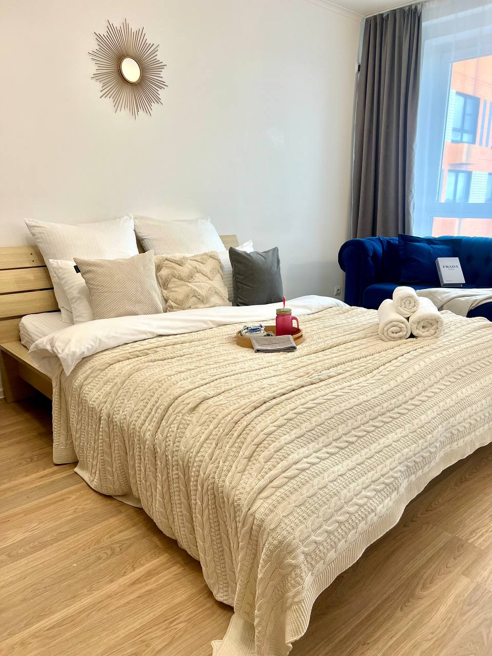 Life Apartments ​Стильная 1-к квартира с шикарным видом 