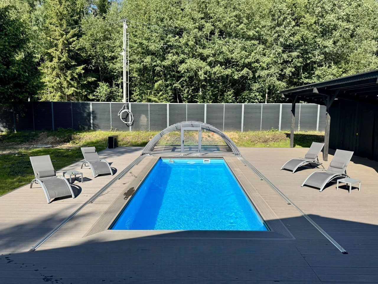 ДубльДом «DreamDom» 120 м² с летним бассеином