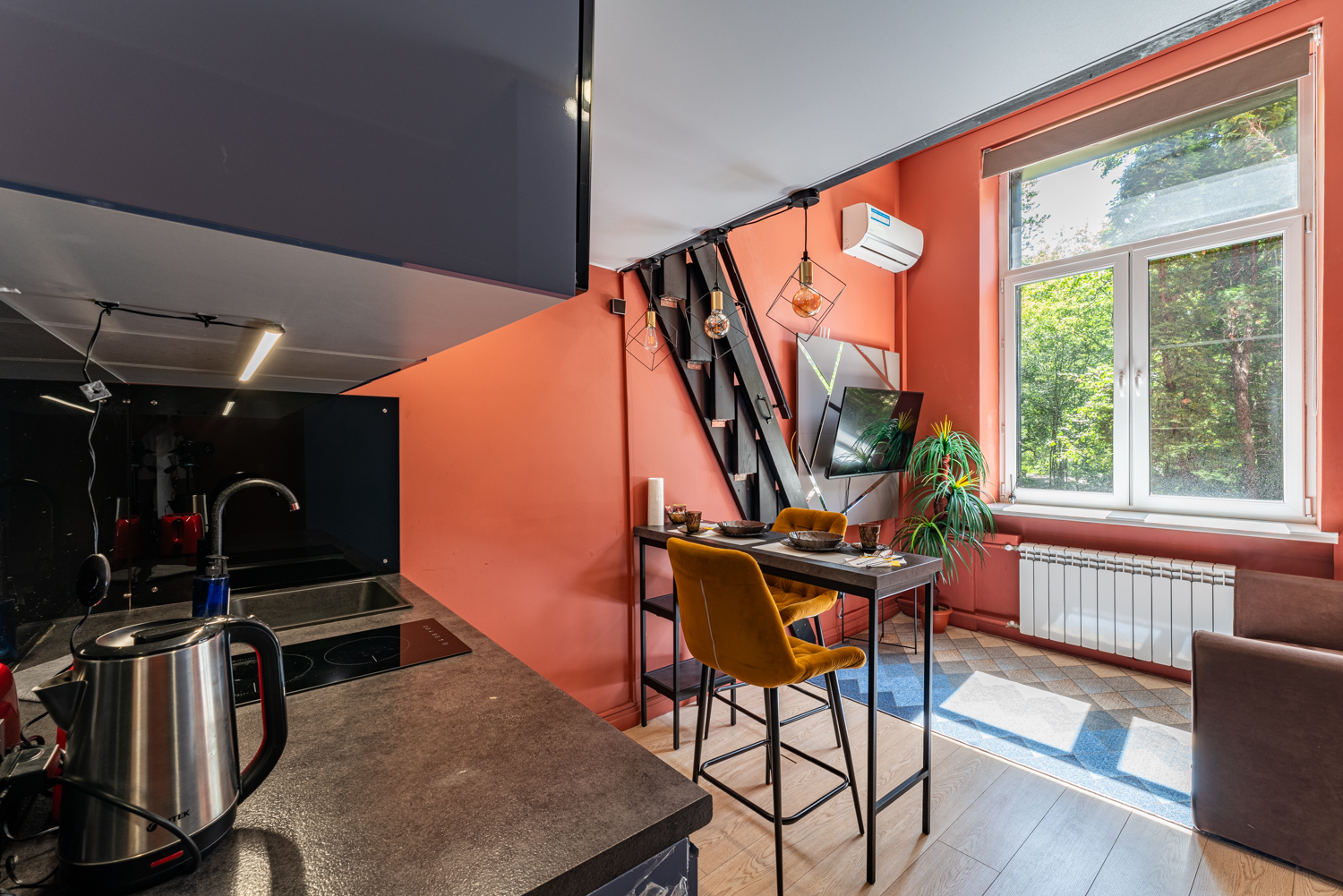 Двухуровневая студия на Зюзино 