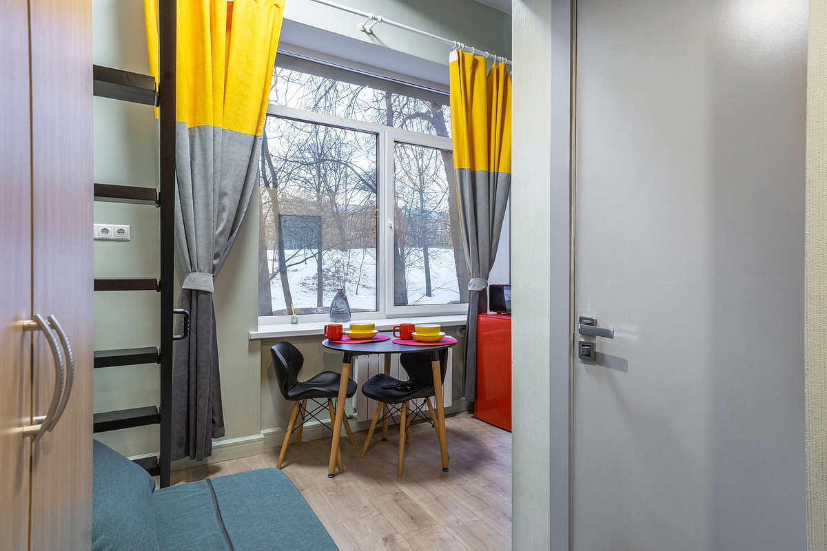 Рядом с Останкино двухуровневая студия для 3 гостей!